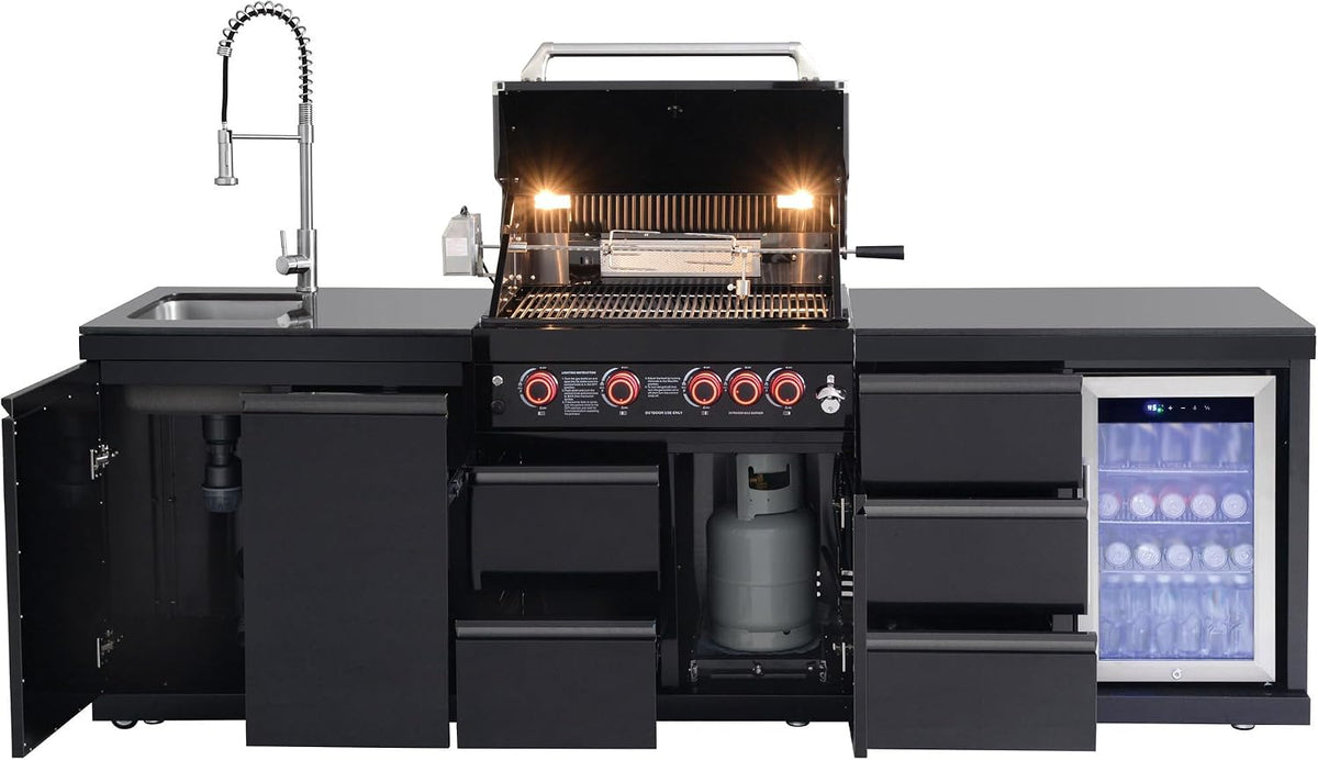 size-102-4 color-black BAJINGGONG outdoor kitchen image 6