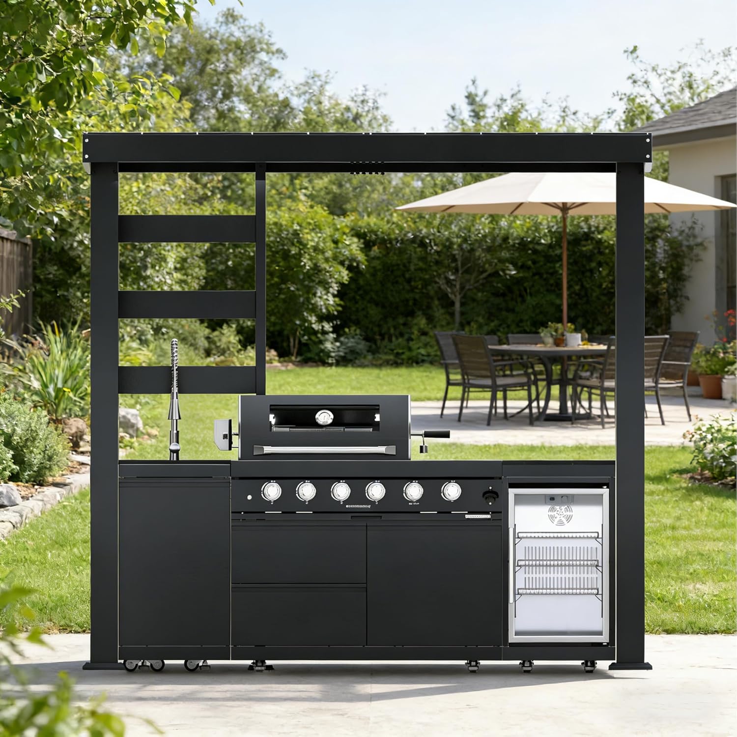 Propane GasBlack(97")