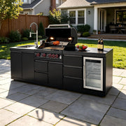 size-102-4 color-black BAJINGGONG outdoor kitchen image 1