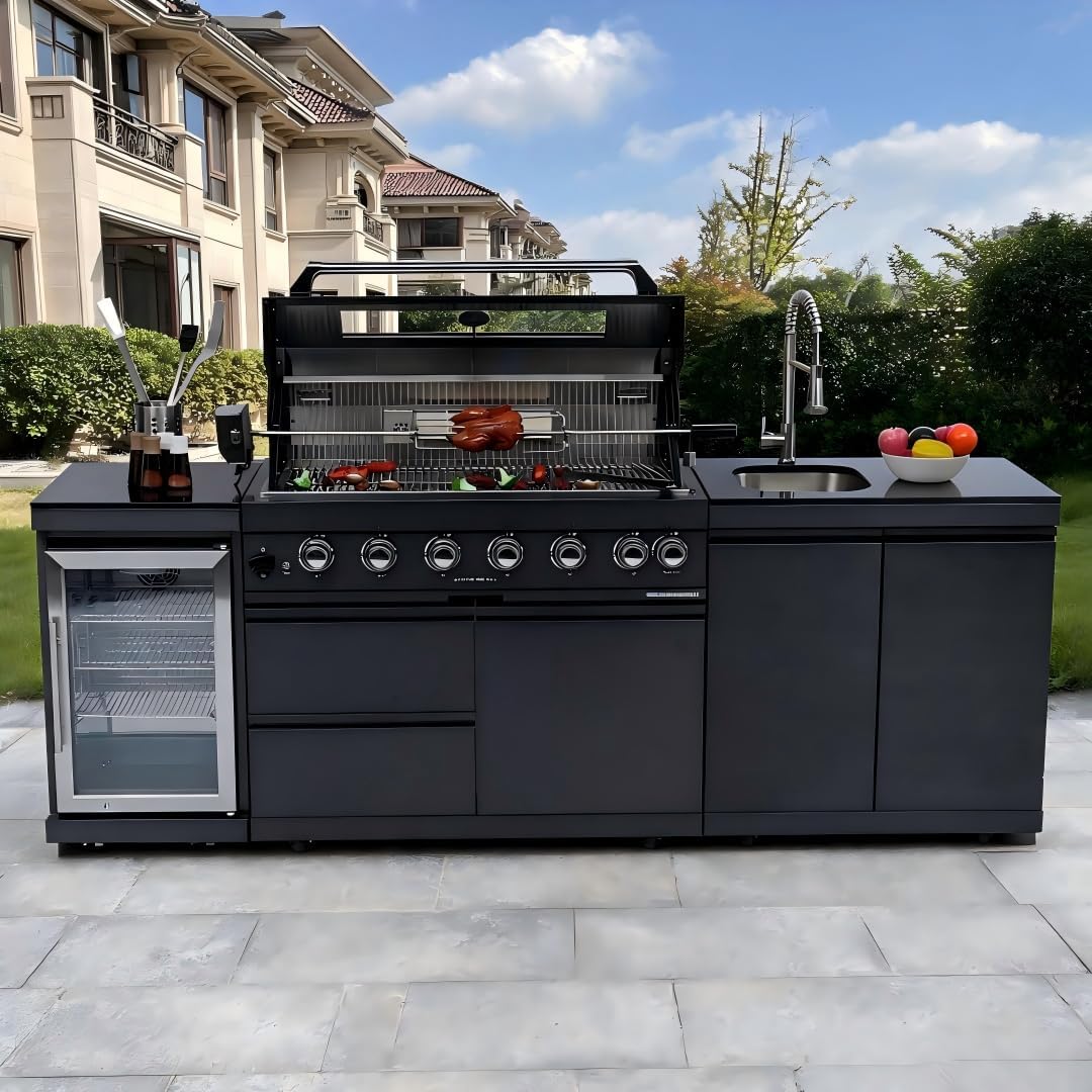 size-95 color-black BAJINGGONG outdoor kitchen image 1