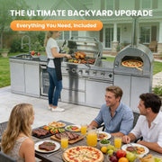 125-inch outdoor kitchen island detail 4