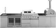 150-inch outdoor kitchen island detail 5
